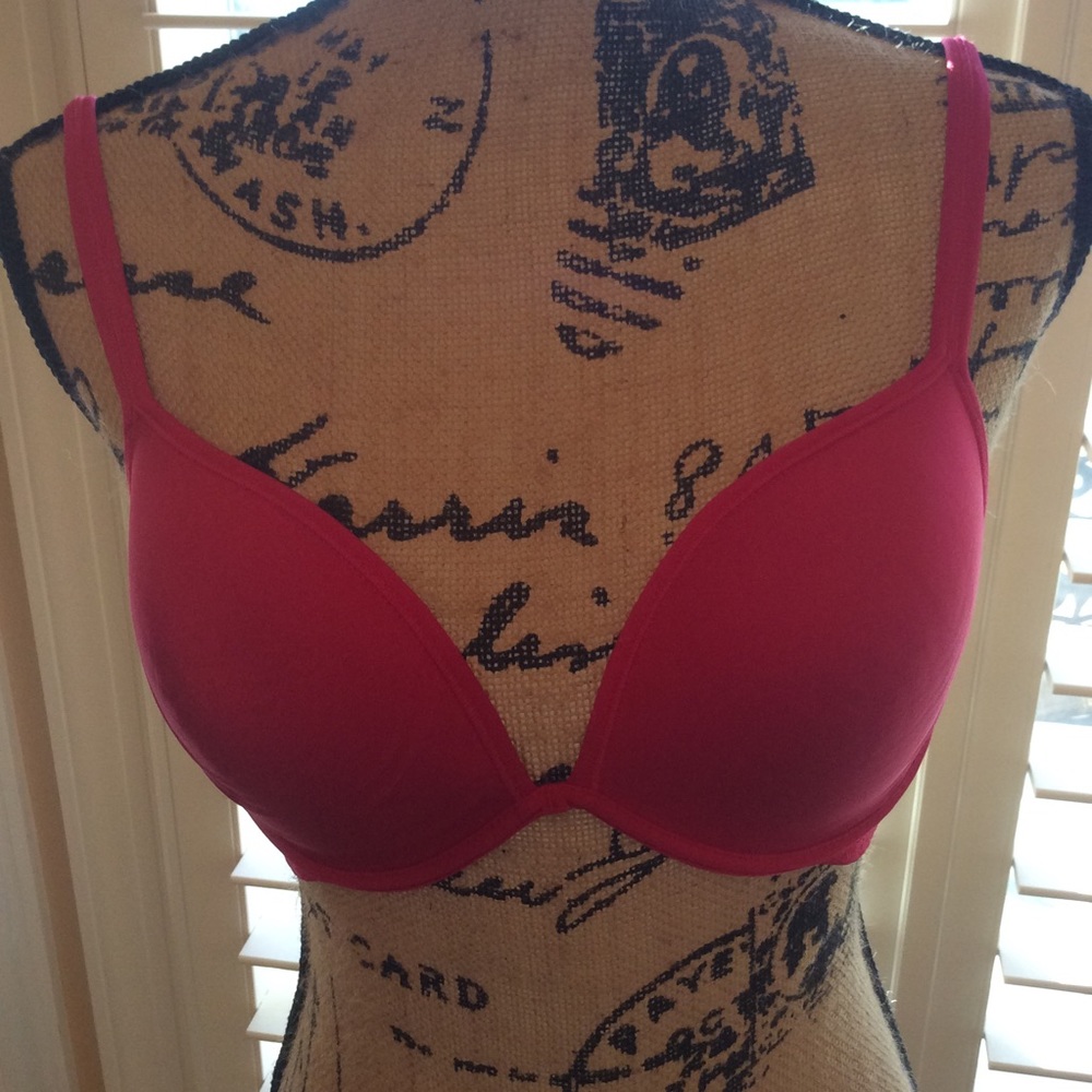 Red bra